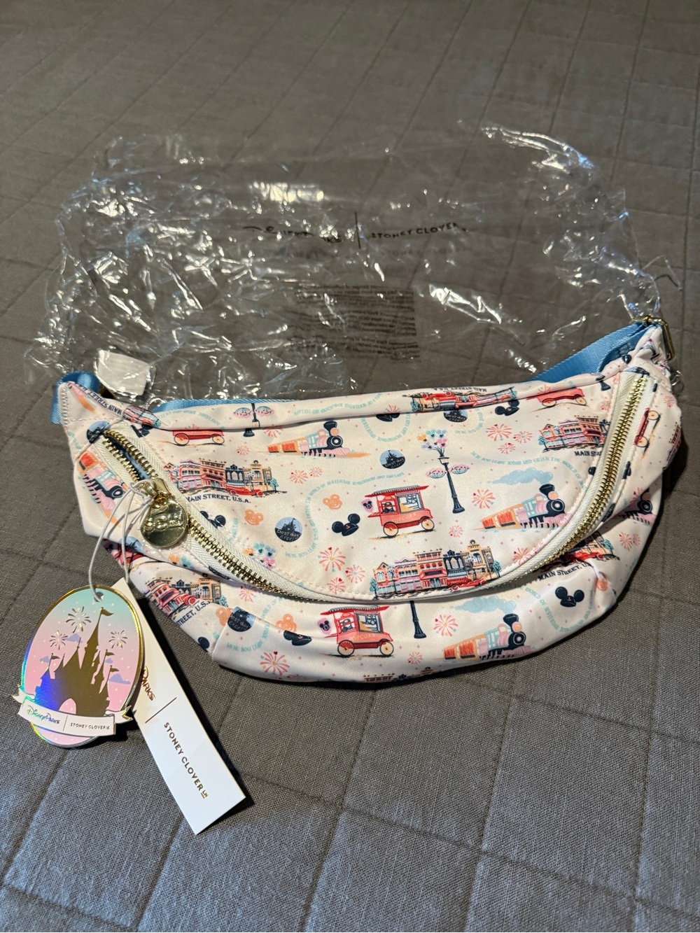 Stoney Clover Lane x Disney Parks Print Fanny Pack - Main Street - NWT